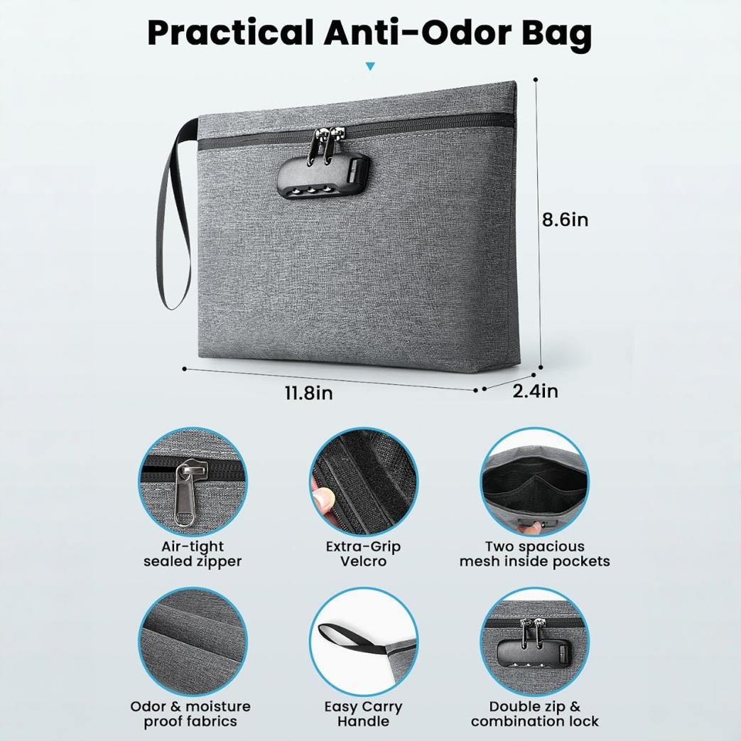 Anti-odor Combination Lock Bag