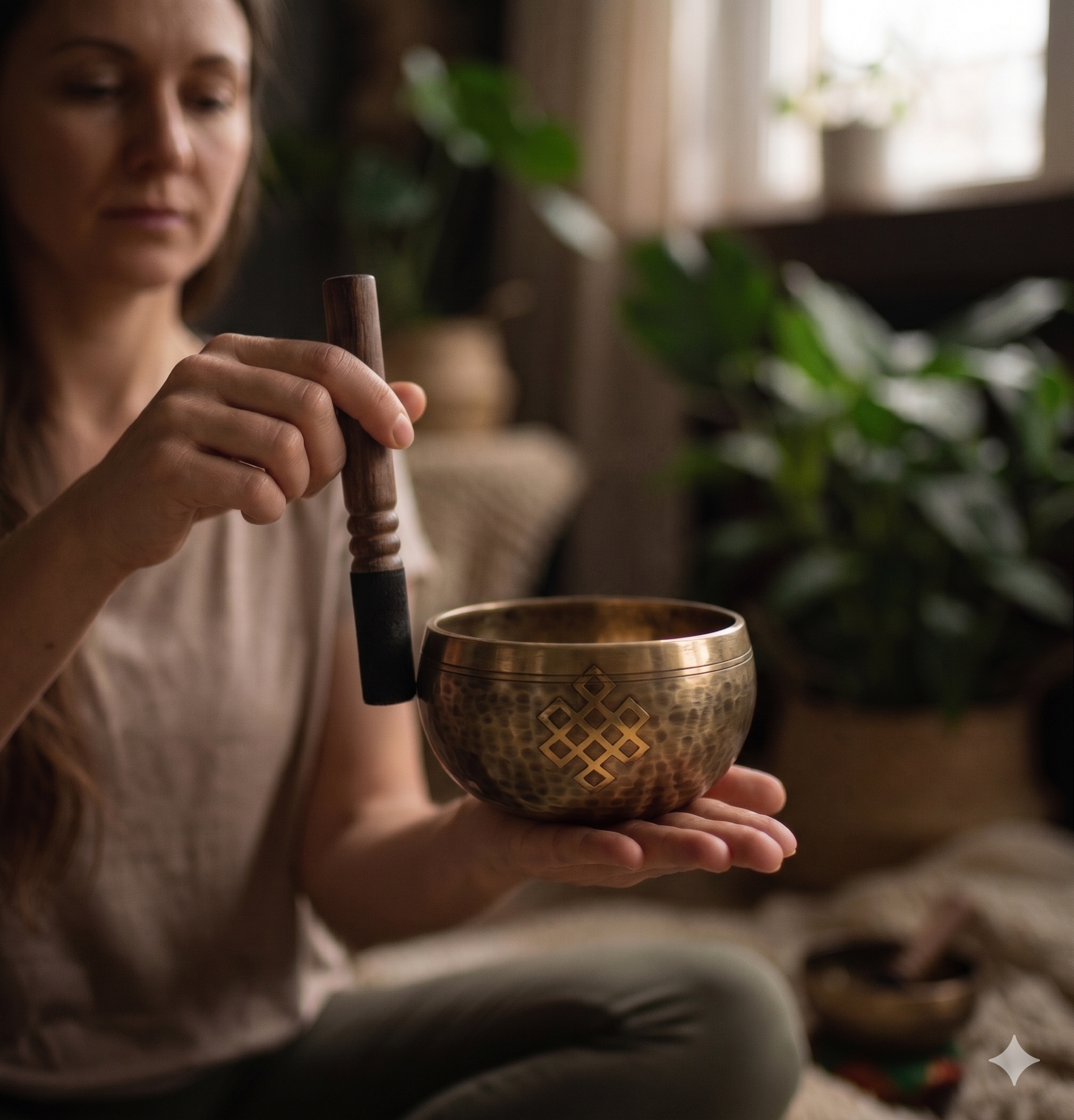 Handcrafted Singing Bowl — Nepal Meditation & Sound Ritual Set